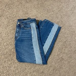 Armani Exchange Two Tone Denim Boyfriend Jeans Size 25